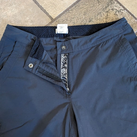 LL Bean Gorpcore Comfort Trail Pants Size 10 Dark Grey/Soft Black - Picture 14 of 14